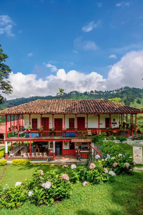 Traditional Colombian House, Colombia Coffee Farm, Colombian Finca, Colombian Architecture, Cocora Valley, Jungle Hike, Tayrona National Park, Plant Kingdom, Cities Of The World