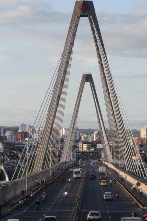 Puente en Pereira, Risaralda Cali Colombia, Bay Bridge, Latin America, Cali, Vision Board, Yoga, Travel, Pereira