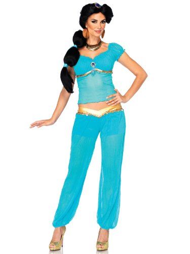 Princess Jasmine Costume - A Shop for All Seasons Jasmine And Aladdin Costume, Disney Jasmine Costume, Disney Princess Jasmine Costume, Leg Avenue Costumes, Adult Disney Costumes, Aladdin Costume, Cosplay Disney, Princess Jasmine Costume, Disney Princess Costumes