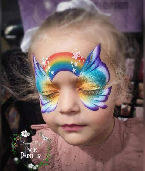 Barbie Pool Party, Festival Face Paint, Butterfly Face Paint, Face Painting Tutorials, Festival Face, Pool Party Outfits, Butterfly Face, Face Painting Easy, Kids Face Paint