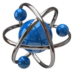 3d illustration of atom isolated on white background Nuclear Physics, Mcm Art, Hd Wallpaper Android, Sun Tattoo, Dungeons And Dragons Homebrew, Wallpaper Space, Science News, Teaching Science, Science Activities