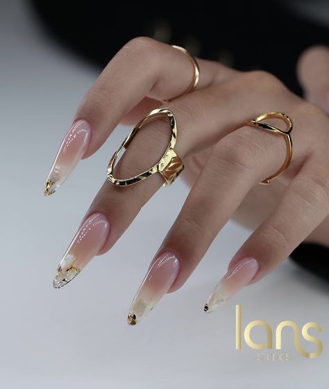 Nails Beautiful, January Nails, With Nails, Stiletto Nails Designs, Work Nails, Blush Nails, Classy Acrylic Nails, Long Acrylic Nails Coffin, Winter Frost