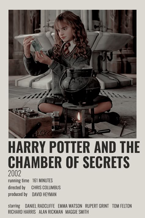 Harry Potter Chamber Of Secrets Poster, Harry Potter And The Chamber Of Secrets Movie Poster, Harry Potter Aesthetic Movie Poster, Alternative Minimalist Album Covers Harry Potter, Harry Potter Album Cover, Harry Potter Poster Polaroid, Alternative Minimalist Music Album Polaroid Poster, Alternative Minimalist Album Covers Movies, Movie Covers Aesthetic