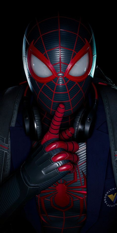 Miles Morales Wallpaper Explore more American, Comic Books., Fictional Character, Marvel Comics, Miles Gonzalo Morales wallpaper. https://www.whatspaper.com/miles-morales-wallpaper-16/ Spider Man Wallpaper Hd 1080p, Spidersona Reference, Spiderman Armor, Miles Morales Wallpaper, Spiderman Comic Art, Spider Illustration, Pikachu Drawing, Miles Spiderman, Image Spiderman