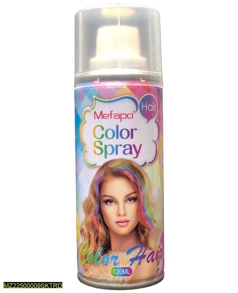 Party Success Temporary Wash Out Hair Spray One wash temporary hair spray adds colour to all hair types Washes out easily This exciting product can also be used for root touch-up and will not damage hair Specially formulated to vividly color or highlight your hair Giving it a fabulous highlight effect. just in 860 with free delivery 100% money back grantee book your order 0303-4348711 #girls #girlshair #hairfashion #free #freedelivery #hairspray #lahorefashion #beautyful #14feb #valentindays Damage Hair, Root Touch Up, Color Spray, Hair Spray, All Hair Types, Damaged Hair, Touch Up, Hair Types, Spray