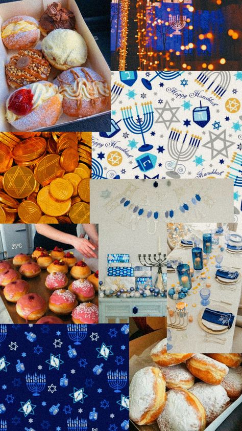 Hanukkah Aesthetic Wallpaper, Hanukkah Wallpaper, Hanukkah Aesthetic, Jewish Stuff, Goal Board, Jewish Culture, Vision Board Manifestation, Shabbat Shalom, Jewish Holidays