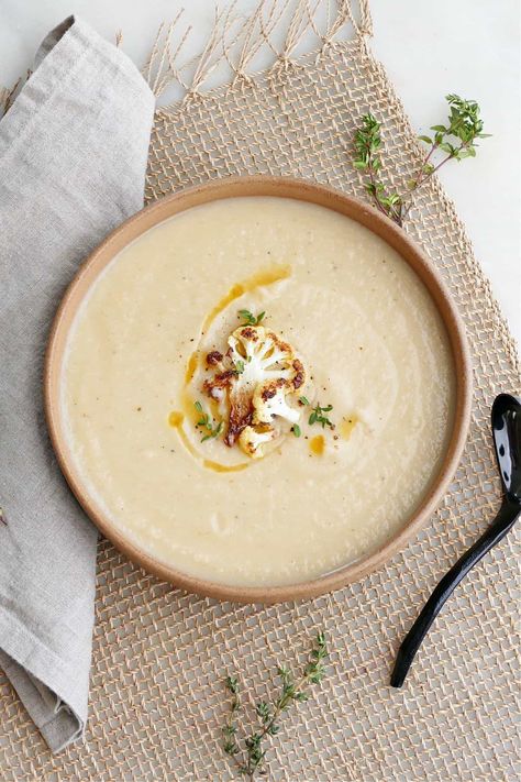 Simple Soups, Roast Pumpkin Salad, Grilled Vegetable Salads, 2023 Food, Parsnip Soup, Pumpkin Salad, Healthy Vegetable Recipes, Creamy Cauliflower, Vegan Cauliflower