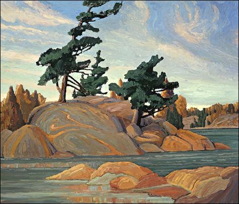 Group Of Seven Art, Group Of Seven Artists, Franklin Carmichael, Group Of Seven Paintings, Art Nouveau Modern, Tom Thomson, Maurice Denis, Emily Carr, Canadian Painters