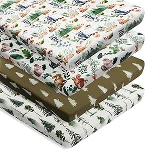 Woodland Nursery Bedding, Baby Boy Nursery Woodland, Baby Boy Bedding Sets, Pack And Play Sheets, Woodland Crib Bedding, Woodland Forest Animals, Baby Crib Sheets, Portable Crib, Pack N Play