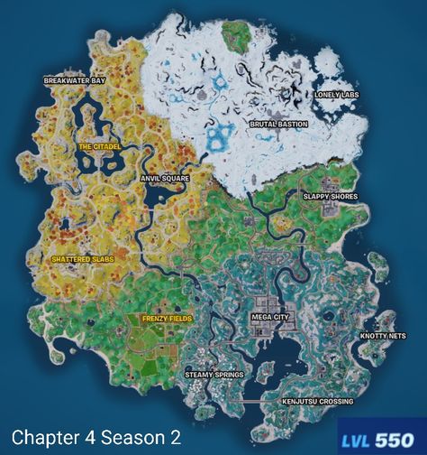 Fortnite map Fortnite Chapter 4, Fortnite Map, Alien Creatures, Hot Spots, Arcade Games, Season 1, Fortnite, Anime Wallpaper, I Hope