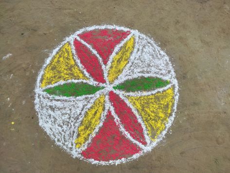 #rangoli Rangoli For Diwali, Tree Skirts, Diwali, Christmas Tree Skirt, Christmas Tree, Holiday Decor, Christmas, Home Decor, Home Décor