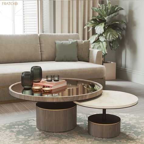 Modern Centre Table Designs, Unique Coffee Table Design, Centre Table Design, Centre Table Living Room, Tea Table Design, Center Table Living Room, Coffee Table Design Modern, Luxury Coffee Table, Table Decor Living Room