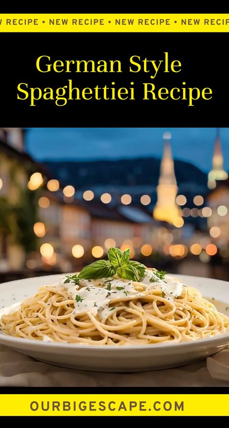 German Style Spaghetti Recipe is a dish that blends elements of Italian pasta with German flavors, resulting in a unique culinary experience. This fusion of cuisines offers a delightful twist on traditional spaghetti, incorporating the culinary heritage of Germany. German Dinners, German Spaghetti, Cultural Recipes, Traditional Spaghetti, Easy German Recipes, German Things, Food Authentic, German Food Authentic, Bratwurst Sausage