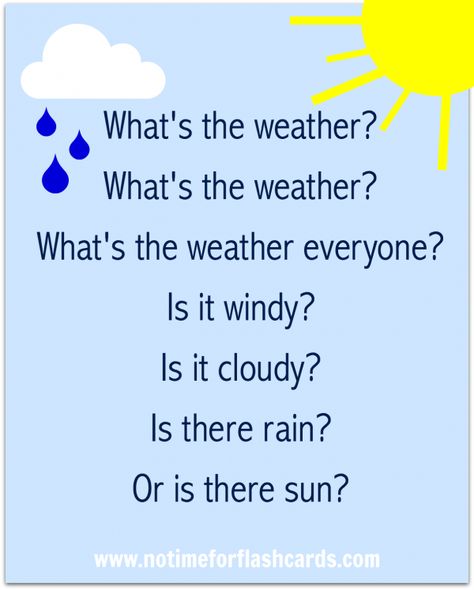 Weather Song For Preschool and 3 tips for how to use it Prek Songs, Weather Activities Preschool, Weather Song, Transition Songs, Preschool Weather, Circle Time Songs, Weather Crafts, Kindergarten Songs, Classroom Songs