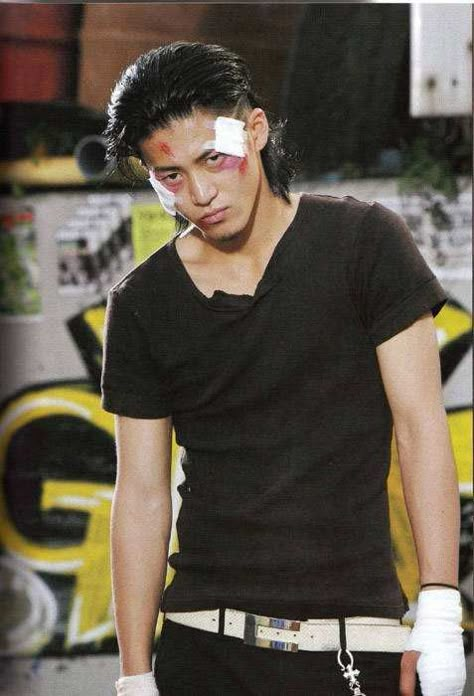 Japanese Yakuza Aesthetic, Asian Gangster, Japanese Delinquent, Genji Crows Zero, Takiya Genji, Crows Zero 2, Oguri Shun, Shun Oguri, Crows Zero