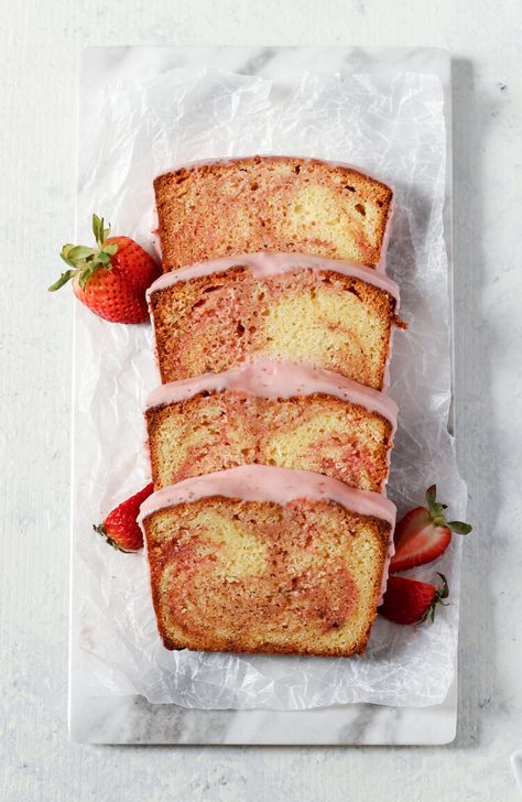 Strawberry Swirl Pound Cake — Butternut Lane Strawberry Jam Desserts, Swirl Pound Cake, Vegan Chocolate Ganache, Strawberry Things, Strawberry Pound Cake, Chocolate Ganache Cake, Pie Maker, Cake Video, The Best Dessert