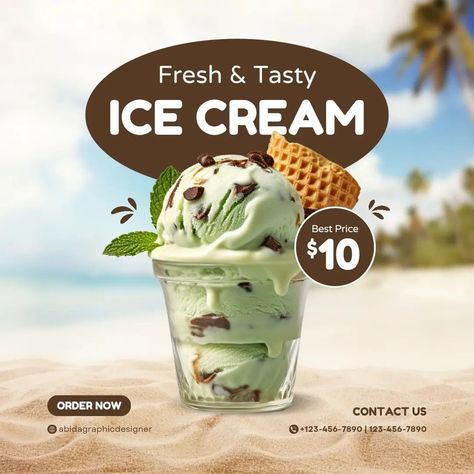 #socialmediapost #onlinesellingfood❤️ #icecream #tastyicecreamsocial #order . . . . . Summer with icecream 🍨🍦 Social Media Post Design Ideas, Ice Cream Social Media, Post Design Ideas, Pinterest Pin Design, Travel Advertising Design, Product Banner, Tasty Ice Cream, Ice Cream Poster, Jewelry Logo Design