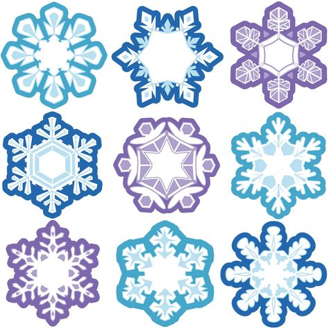 PRICES MAY VARY. Snowflake Cutout Decorations: you will receive 90 pieces winter paper cuts which include 9 different styles of snowflakes with the size of 5.91 x 5.91 inches, 10 pieces for each style, and a total of 120 pieces adhesive glue points in package; The lovely and adorable snowflake patterns will be very eye-catching decorated on your home, classroom, etc. easily arising interests and adding a warm and festive atmosphere Cute Winter Themed Designs: the holiday cutouts contain 9 differ Bulletin Board For Classroom, Holiday Classroom Decorations, Bulletin Board Tree, Halloween Classroom Decorations, Winter Bulletin Board, Classroom Christmas Decorations, Homeschool Holidays, Winter Party Themes, Winter Bulletin