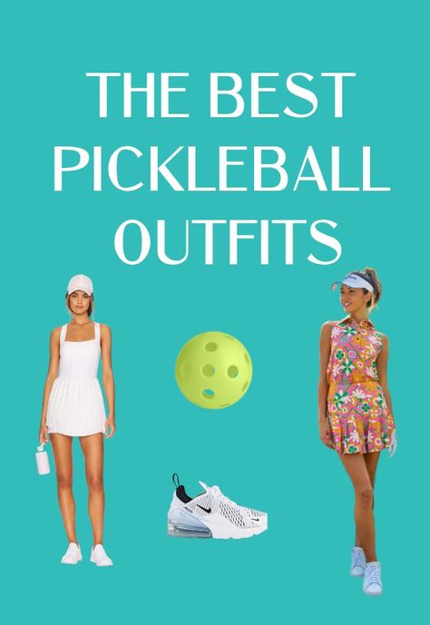 Pickel Ball Outfits, Pickleball Outfits For Women Over 50, Cute Pickleball Outfits, Pickle Ball Outfit Women, Pickle Ball Aesthetic, Pickleball Photoshoot, Pickle Ball Outfit, Pickleball Fashion, Pickleball Outfits For Women