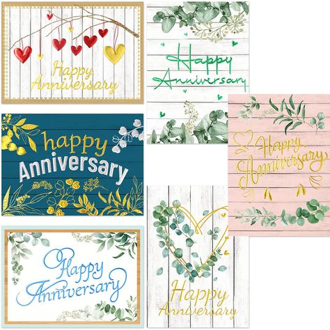 Work anniversary cards