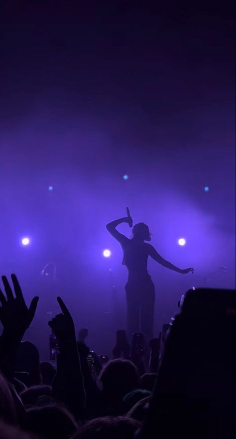 Purple Widget aesthetic Iphone wallpaper Concert aesthetic Gracie Abrams Purple aesthetic Singer Aesthetic Silhouette aesthetic Gracie Abrams Purple, Purple Aesthetic Widget, Purple Widget Aesthetic, Wallpaper Concert, Silhouette Aesthetic, Aesthetic Silhouette, Purple Widget, Singer Aesthetic, Widget Aesthetic