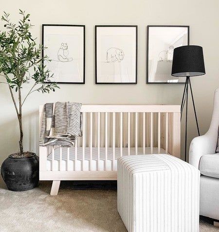 Hudson Crib, Babyletto Hudson Crib, Nursery Room Ideas, Babyletto Hudson, Baby Nursery Inspiration, Girl Nursery Room, Nursery Room Design, Baby Boy Room Nursery, Baby Room Inspiration