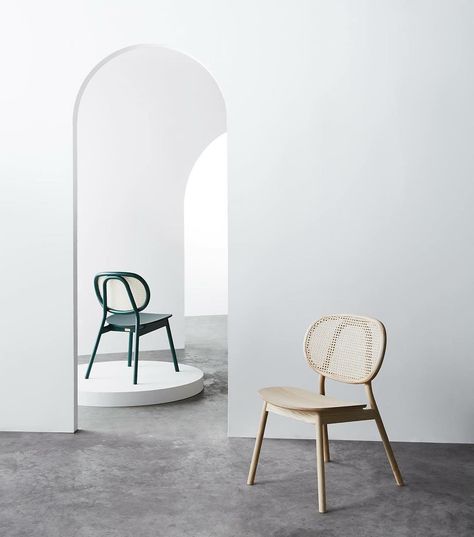 @ateliertwoplus on Instagram: “Cane chair ellipse” Furniture Photography, Cane Furniture, Rattan Dining, Cane Chair, Furniture Wax, Rattan Dining Chairs, Rectangle Dining Table, Furniture Trends, Scandinavian Furniture