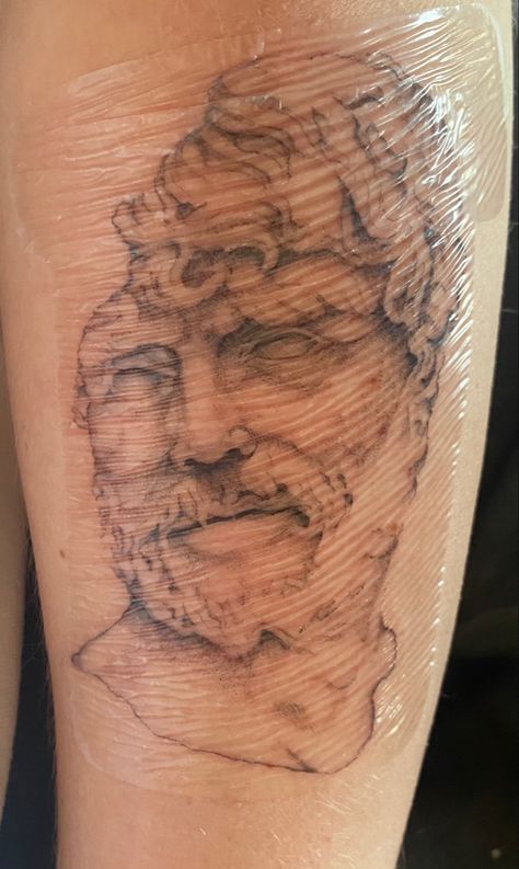 Seneca Tattoo Roman Stoic Philosopher Philosophy Seneca Tattoo, Stoic Tattoo, Art Tattoos, Tattoo Inspo, Arm Tattoo, Body Art Tattoos, Tatting, Art Tattoo, Body Art