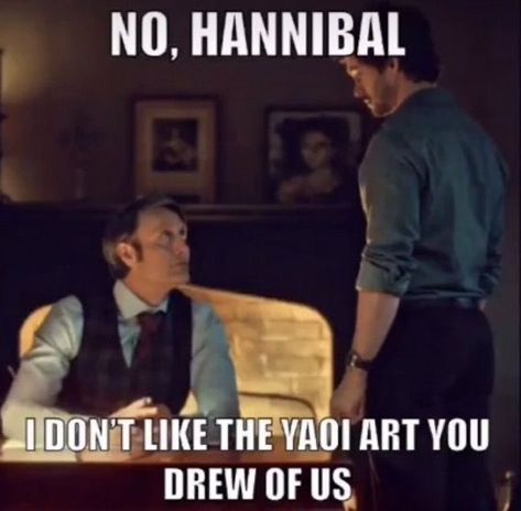 Hannigram Memes, Hannibal Will Graham, Hannibal Meme, Hannibal Cast, Hannibal Funny, Hannibal Tv Show, Hannibal Series, Nbc Hannibal, I Love Cinema