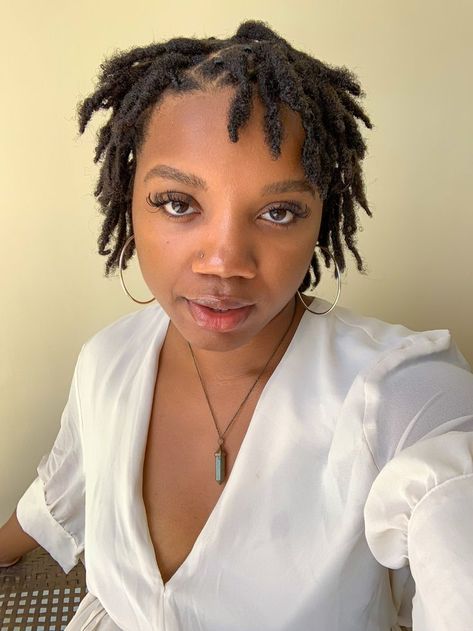 Diamond Part Starter Locs, Middle Part Starter Locs, 4c Starter Locs, Diamond Parting, Short Starter Locs, Locs Short, Rag Curls, Loc Ideas, Hair Moisturizer