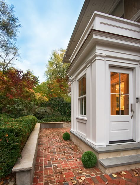 Mudroom Exterior, Mudroom Addition Exterior, Two Island Kitchen, Cabinets Mudroom, Mud Room Addition, English Tudor Cottage, Addition Exterior, Home Design Kitchen, Mudroom Addition