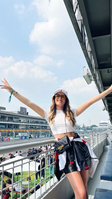 Miami Gp Outfit, Karting Outfit, Formula One Outfit Women, F1 Race Outfit, F1 Montreal, F1 Race Outfit For Women, Formula One Outfit, Formula 1 Outfit Women, F1 Outfit For Women