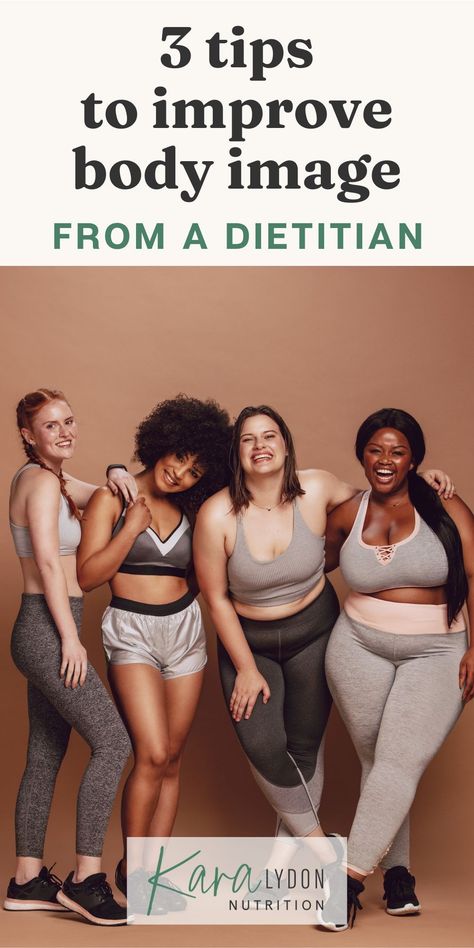 It's that time of year when body image tends to worsen (lookin' at you summer!). Follow these three body image tips from a dietitian to strengthen body positivity and help you feel better about your body during the challenging summer months (and year round)! Improve Body Image, Body Positive Quotes, Body Image Issue, Confidence Tips, Body Confidence, Intuitive Eating, Self Compassion, Summer Months, Human Experience