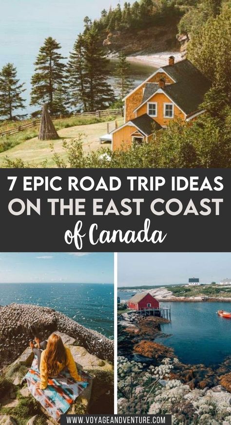 Canada East Coast Road Trip, East Canada Road Trip, East Coast Canada Road Trip, Eastern Canada Road Trip, Cross Canada Road Trip, Canada East Coast, Canada Itinerary, Beautiful Places In Canada, Travel Canada Road Trips