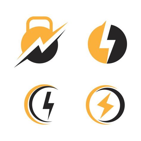 Electricity Logo, Energy Icon, Energy Logo Design, Energy Symbols, Lightning Logo, Power Logo, Energy Logo, Flash Logo, Typography Alphabet