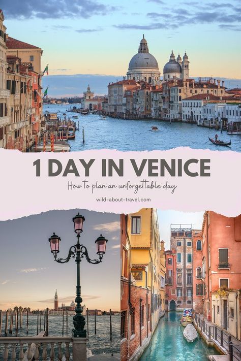 Venice Italy One Day, Venice One Day, Venice 1 Day Itinerary, Must Do In Venice Italy, 1 Day In Venice Italy, Venice Italy Travel Guide, Best Things To Do In Venice Italy, 1 Day In Venice, Venice Must Do