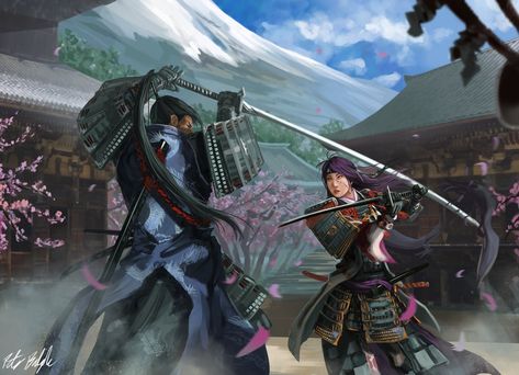 Samurai Warriors 4 Characters, Samurai Traditional, Samurai Warrior Art, Eastern Armor, Ninja Armor, Samurai Warriors 4, Fantasy Samurai, Kabaneri Of The Iron Fortress, Japanese Culture Art