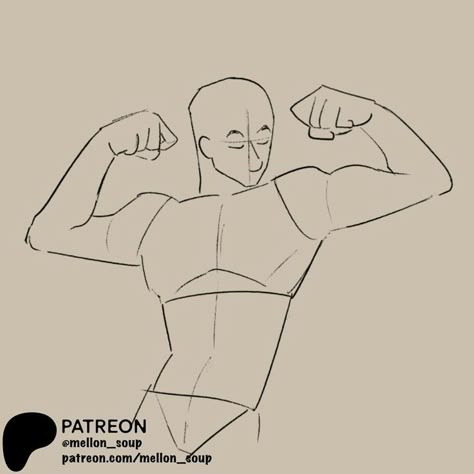 Muscular Pose Reference Drawing, Bad Guy Poses Drawing Reference, Person From Behind Drawing Reference, Masc Body Reference Drawing, Open Arms Pose Reference Drawing, Flexing Pose Reference Drawing, Blushing Drawing Reference, Pose Reference Cool, Silly Drawing Poses