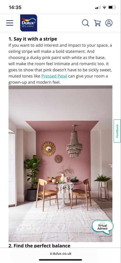 Dusky Pink Paint, Pink Wall Paint, Pink Painted Walls, Pink Paint, Pink Kitchen, Painted Ceiling, Dusky Pink, Painting Kitchen Cabinets, Pink Wall