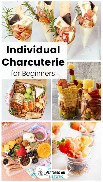 These individual charcuterie ideas make the perfect gift for any occasion! Plus, they're super simple to put together. Click on the pin to see the full list of individual charcuterie ideas featured over on Listotic. Single Serving Charcuterie Board, Charcuterie Board For Individuals, Individual Charcuterie Boards Ideas, Charcuterie For One Person, How To Make A Mini Charcuterie Board, Individual Dessert Charcuterie Cups, Individual Charturie Cups, Individual Charcuterie Board Ideas To Go, Small Grazing Box Ideas