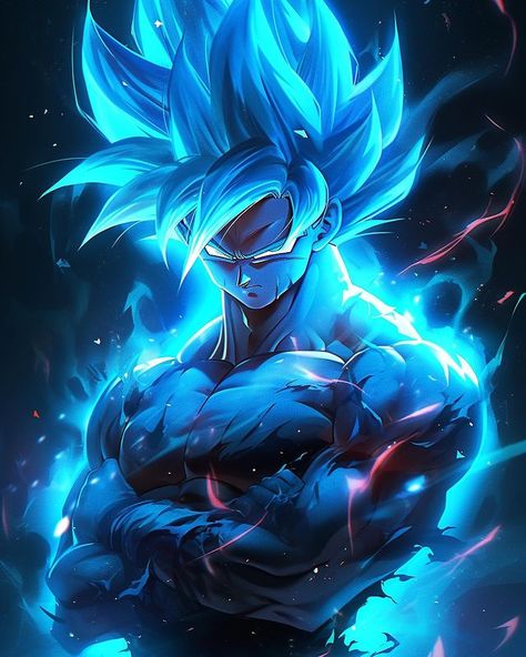 Anime Character, Dragon Ball, Hair, Anime, On Instagram, Blue, Instagram