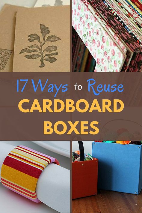 Instead of throwing your cardboard in the recycling bin, reuse it in one of these great DIY projects for the home. Bin Storage Ideas, Reuse Cardboard Boxes, Cardboard Box Storage, Recycler Diy, Recycling Bin Storage, Cardboard Box Diy, Recycle Cardboard Box, Cardboard Creations, Carton Diy