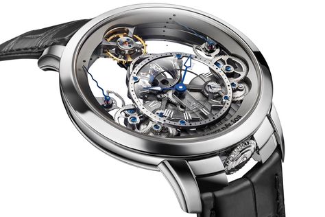 Arnold Son, Monochrome Watches, Steel Detail, Skeleton Watches, Watches Unique, Men's Watches, Beautiful Watches, Patek Philippe, Skeleton Watch