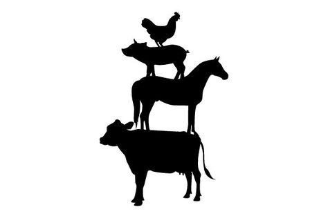 Different Crafts, Crafts 2023, All Crafts, Vector Character Design, Animal Silhouette, Vector Character, Farm Animal, Character Design References, Design Reference