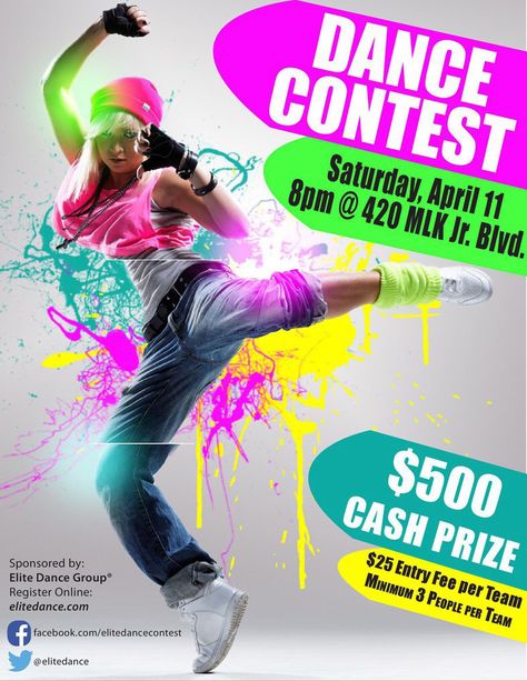 Dance Contest Poster, Contest Poster Design, Dance Poster Design, Contest Poster, Just Do It Wallpapers, Cardio Dance, Dance Contest, Poster Inspiration, Party Flyers