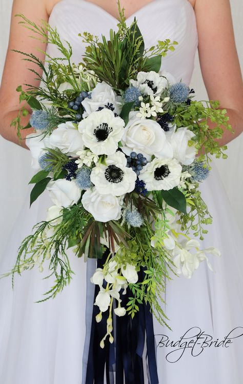 Kaiser Collection #2017803 - $35 - $280 Hydrangea Bridal Bouquet Budget-bride.shop, Every Flower Wedding Bouquet, Wedding Flower Color Palletes Navy Blue, Winter Wedding Shower Flowers, Flowers For June Wedding Bridal Bouquets, Blue And Emerald Green Midcentury Flower Bouquet, Unique Wedding Flowers Bouquet Bridesmaid, Wedding Flowers For February Bridal Bouquets, Bouquet Of Flowers Loose Sage And Navy Blue