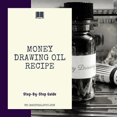 In this article, we'll share with you a special Money Drawing Oil Recipe. See this step-by-step guide here! Prosperity Oil Recipe Diy, Message Oil Recipe, Diy Money Oil Recipes, Money Drawing Oil Recipe, Money Magnet Oil Recipe, Manifestation Oil Recipe, Magical Oils Recipes, Success Oil Recipe, Protection Oil Recipe