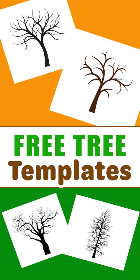 Four Seasons Tree Craft Preschool, Preschool Tree Science Activities, Trees For Preschool Learning, Tree Science Activities For Preschool, Free Printable Fall Tree, Fall Theme Lesson Plans For Preschool, Tree Leaf Craft, Tree Literacy Activities Preschool, Tree Exploration Preschool