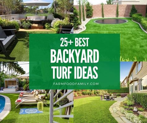 Backyard With Astroturf, Backyard With Turf And Pavers, Artificial Turf Backyard Ideas Modern, Astro Turf Backyard Ideas, Backyard With Turf Ideas, Yard Turf Ideas, Backyard Astroturf Ideas, Turf Backyard Ideas Outdoor Living, Backyards With Turf