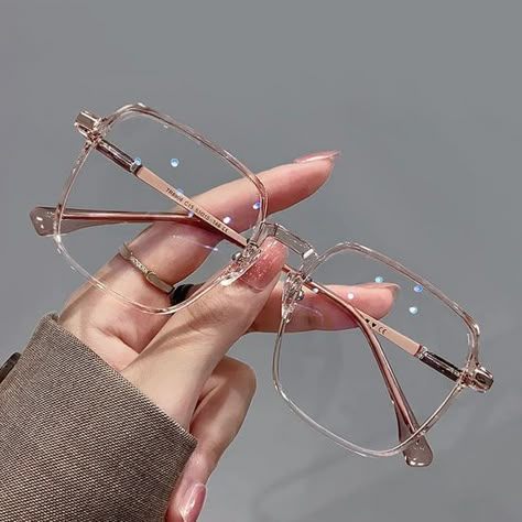 Large Frame Glasses, Minimalist Moda, Blue Light Glasses, Computer Glasses, Large Frames, Eyewear Accessories, Womens Glasses, Eyewear Frames, Eye Protection